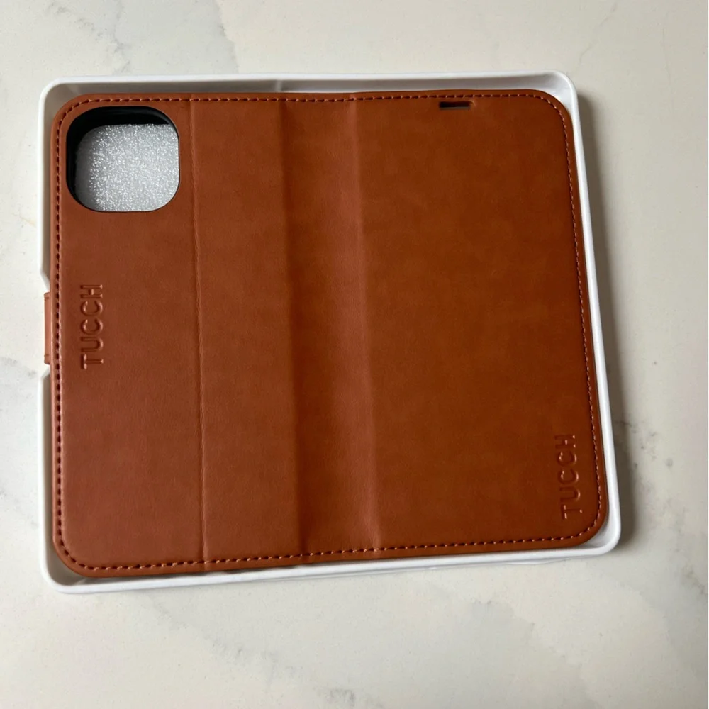 iPhone 15 Faux Leather Phone Card Case Brand New